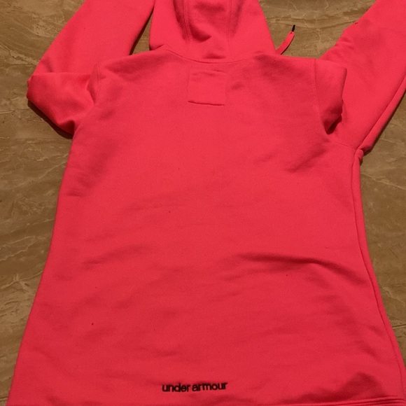neon pink under armor jacket womens sm - Picture 4 of 4